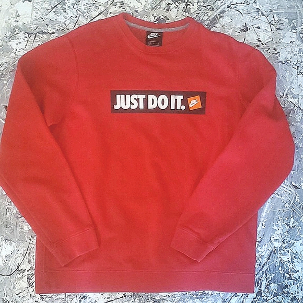 Nike Just Do It mens crew sweatshirt